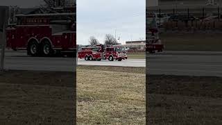 Olathe, KS FD "NEW" Truck 51 Responding "Code 3" on February 17, 2026 at 1233hrs