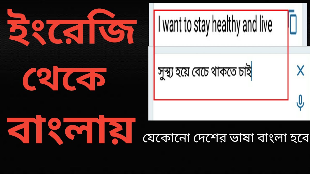 How To Translate Bangla To English And English To Bangla Fast ।। Gram