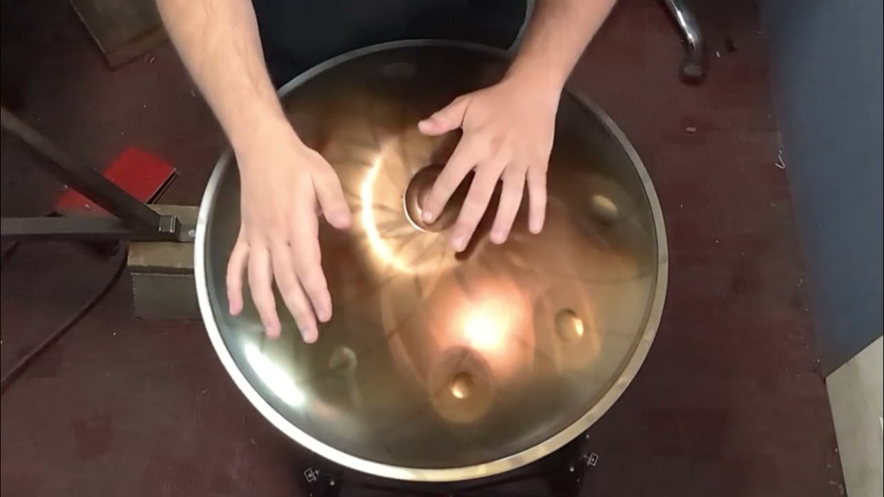 Hamsa Handpans - F Morning Lily 9 (EMBER steel)