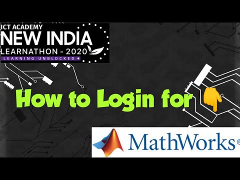 How to Login for MathLab Course | ICT Academy | Learnathon 2020