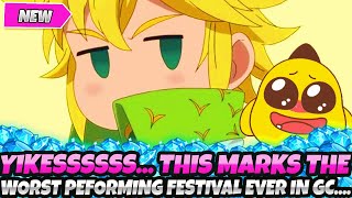 *YIKESSSSSS.....* THIS MARKS THE WORST PERFORMING FESTIVAL EVER FOR 7DS Grand Cross...