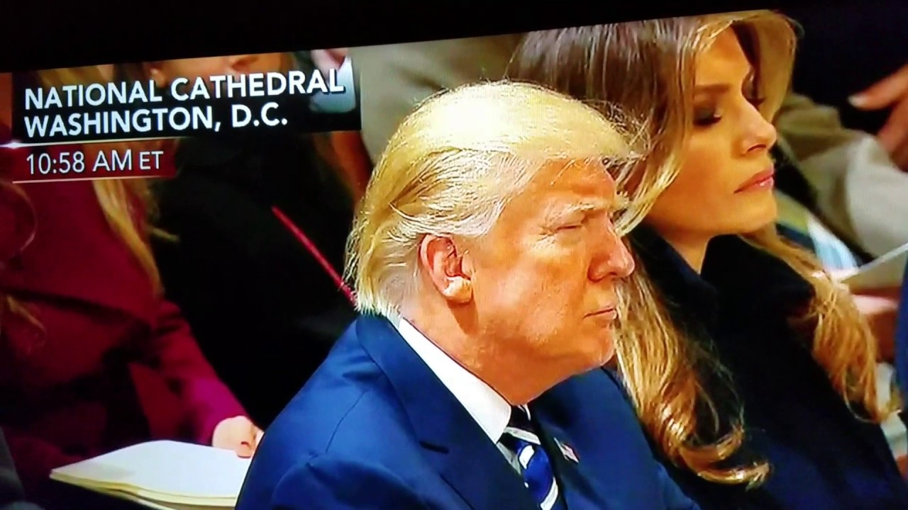 First Lady, Melania is brought to tears at the Inaugural Prayer Service  
