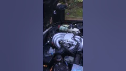 1987 E30 BMW 325e Idle Issue
