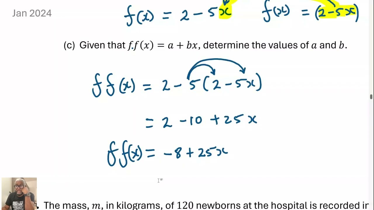 CSEC Математика P2 Январь 2024 Вопросы 4-7