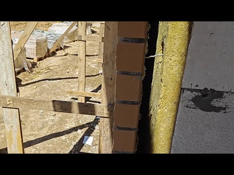 Видео: Смотрим дом в после строительства и необычную облицовочную кладку