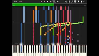 Universal Studios Fanfare Synthesia.