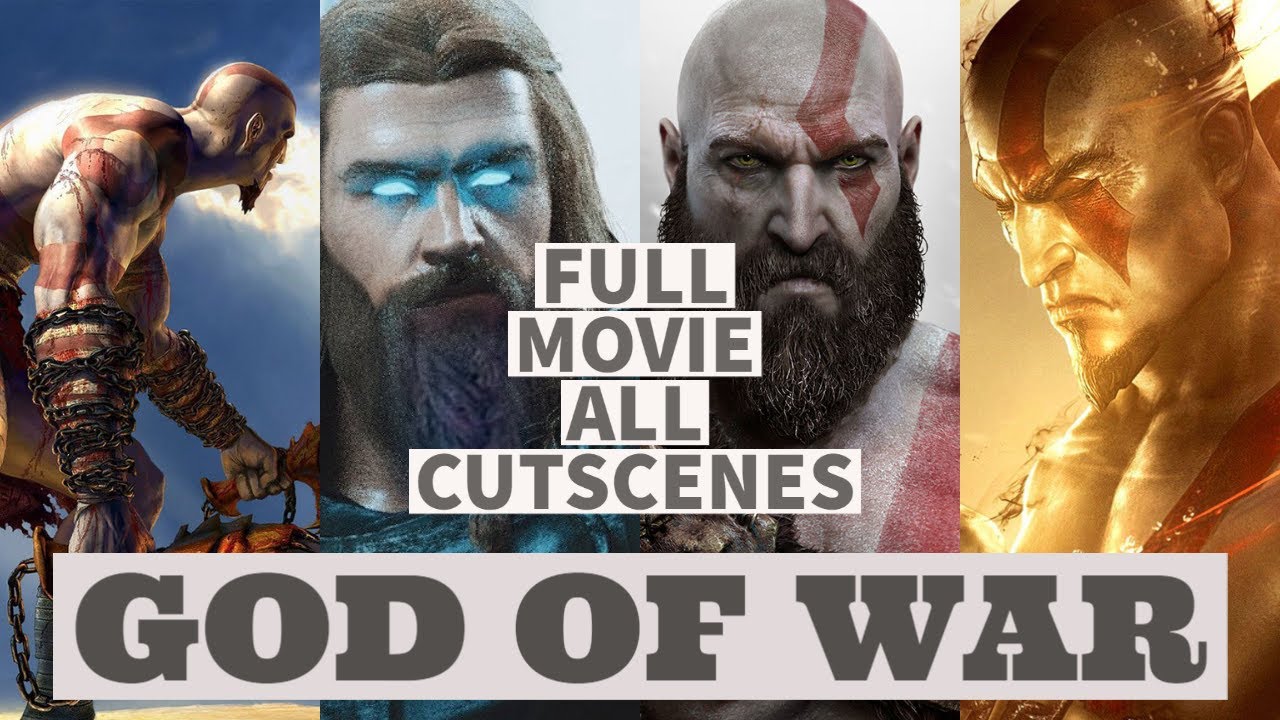GOD OF WAR FULL MOVIE | GOD OF WAR ALL CUTSCENES | GOD OF WAR 1, 2, 3, 4 | GOD OF WAR FULL STORY PS5