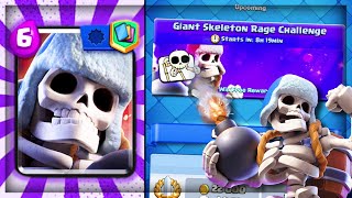 Best Giant Skeleton Rage Challenge Decks! (Clash Royale)