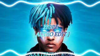 𝙃𝙤𝙥𝙚 - 𝙓𝙓𝙓𝙏𝙀𝙉𝙏𝘼𝘾𝙄𝙊𝙉 [ 𝘼𝙪𝙙𝙞𝙤 𝙀𝙙𝙞𝙩 ] xxxtentacion ❤️‍🔥🙏🏻