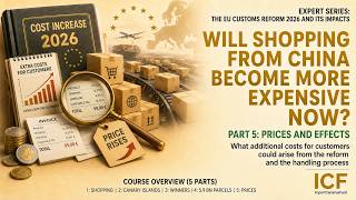Video #21: EU customs reform 2026: will shopping from China now become more expensive?