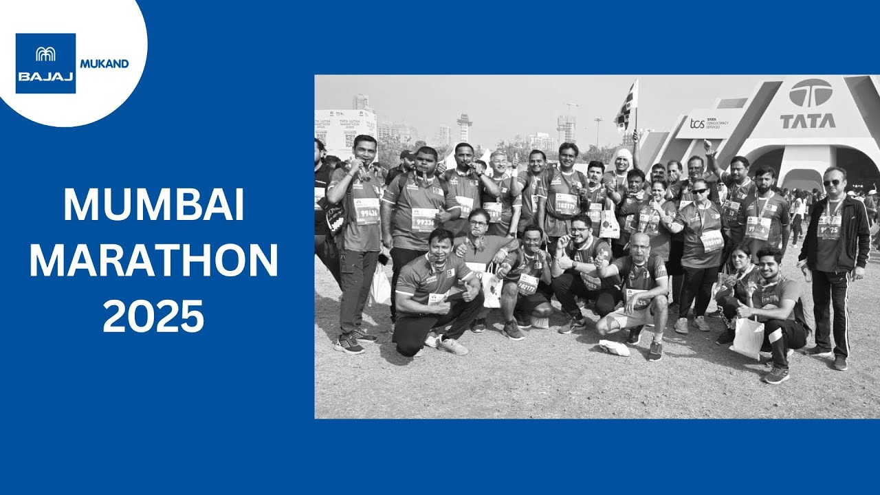 Team Mukand Takes on Mumbai Marathon 2025