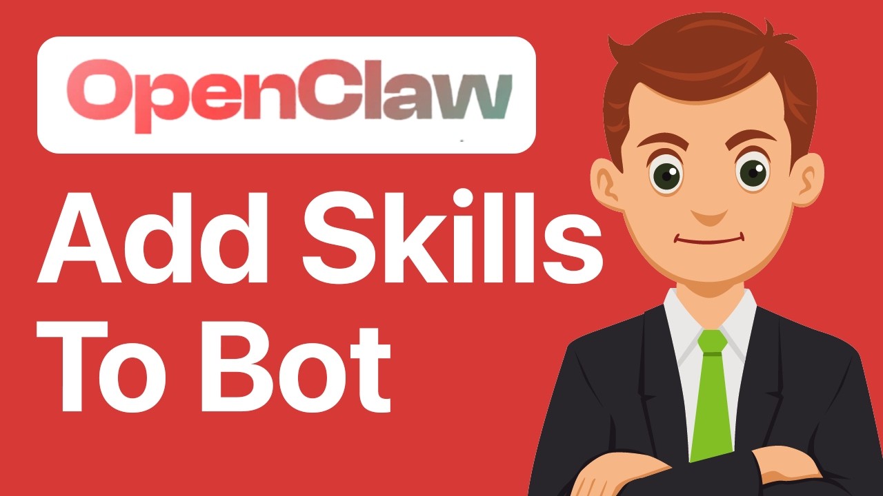 How To Add Skills To Your OpenClaw Bot (Full Tutorial) - YouTube