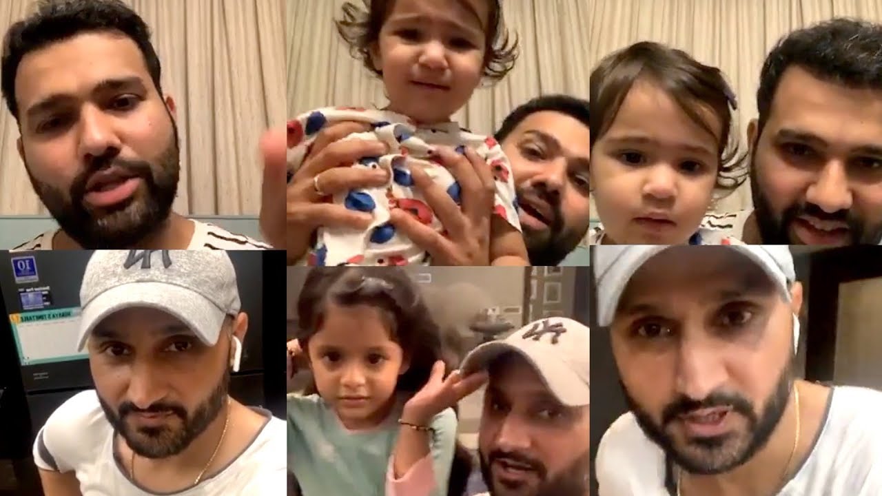 Indian Top Cricketer Rohit Paji And Bhajii Very Funny And Clever ...