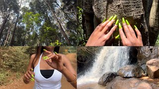 ASMR Nature Walk Tapping and Scratching