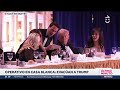 Evacúan a Donald Trump tras disparos en cena con corresponsales en Washington 