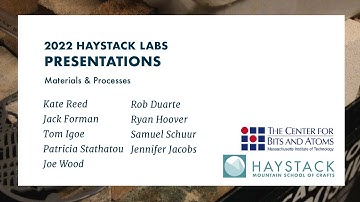 Haystack Labs: Materials and Processes