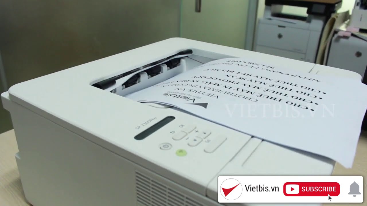 In 2 mặt nhanh - Cách in 2 mặt ở máy in Ricoh SP... - youtube