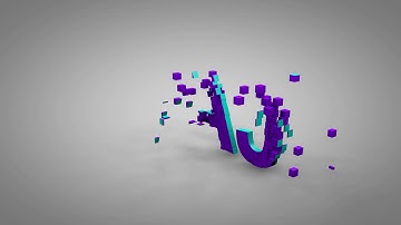 animation opening  text in cinema 4D