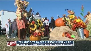 TPS kids learn about farming