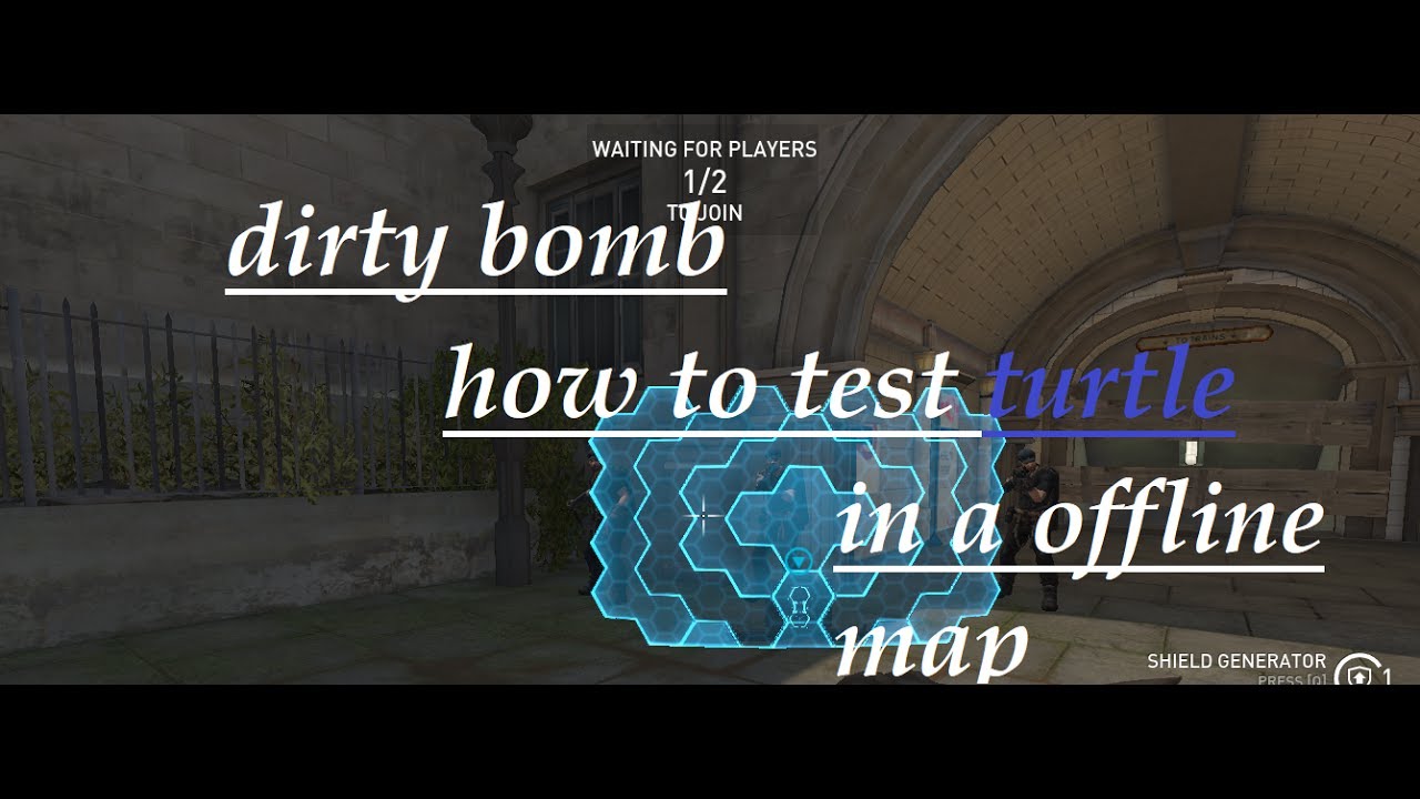 dirty bomb how to test turtle