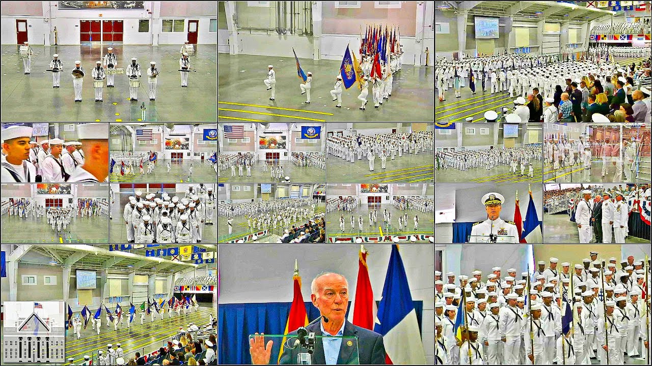 U.S. Navy RTC Graduation Day - August 22, 2024.