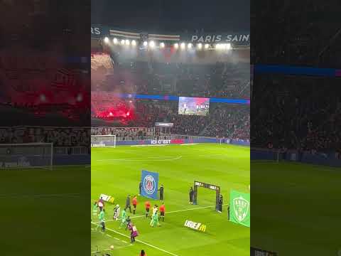 Paris SG Vs Saint Étienne 12 01 2025 Psg Paris France Ligue1 Quatar Mbappe Messi 