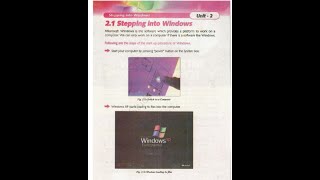 # Computer Class Six Unit 2 Starting Windows
