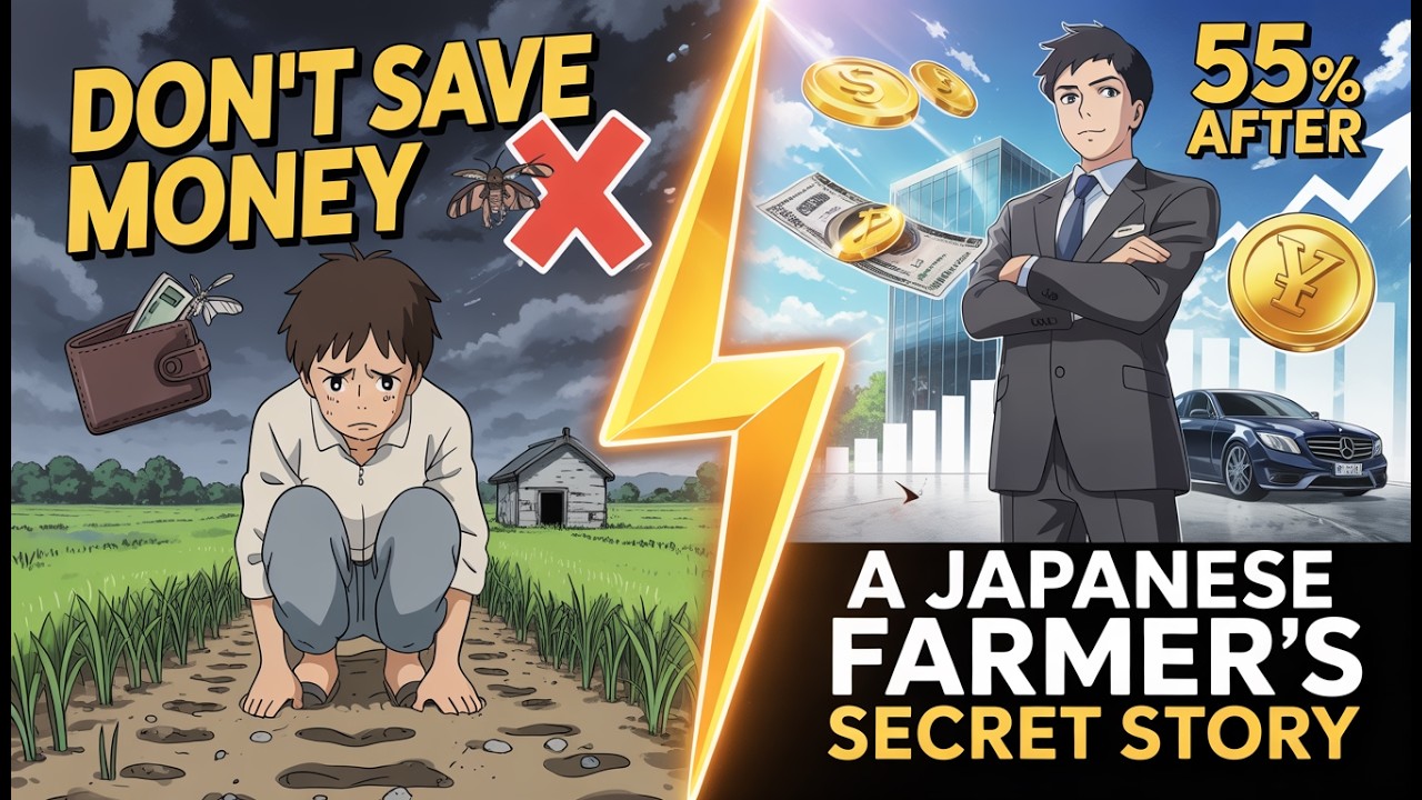 Don't Save Money | A Japanese Farmer's Secret Story | Mindora