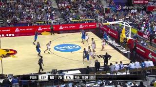 Eurobasket2015: Marco Belinelli in Italy vs Spain 105 98