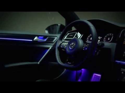 2015 Volkswagen Golf R Touch Ces Las Vegas Ambient Lights