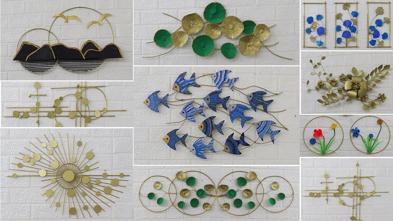 New Design Wall hanging craft ideas Home decorating ideas YouTube