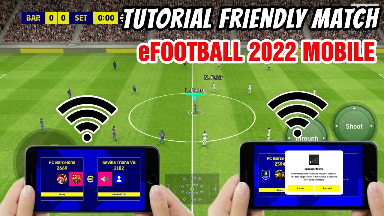 eFootball 2022 Mobile Friend Option? how to play friendly match in efootball 2022 | Pes 2022