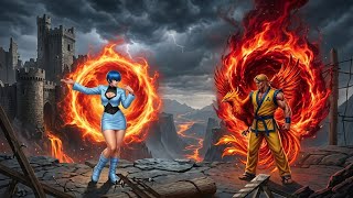 [Kof Mugen] SHERMIE'S DEADLY KISS! 💋 vs KIM'S PHOENIX KICK! 🔥 (God Tier Battle)