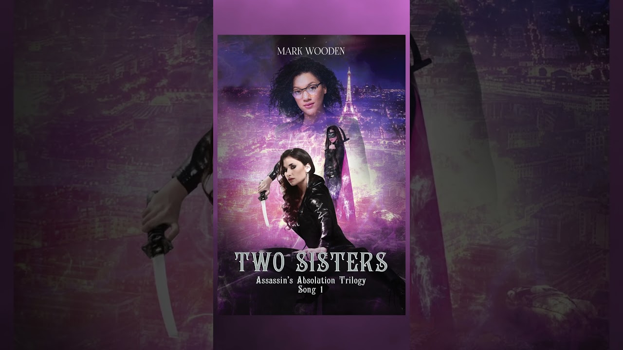 Urban fantasy book promo with influences