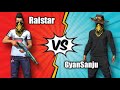 Raistar VS GyanSanju 1vs1 Clash Squad Free Fire || Best players battle killing loud free fire