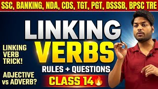 Linking Verb Rules, Adjective vs Adverb | English Grammar | Class 14 | Manish Academy