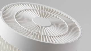 IRIS OHYAMA 3D 360° Pedestal Fan LFD 22T
