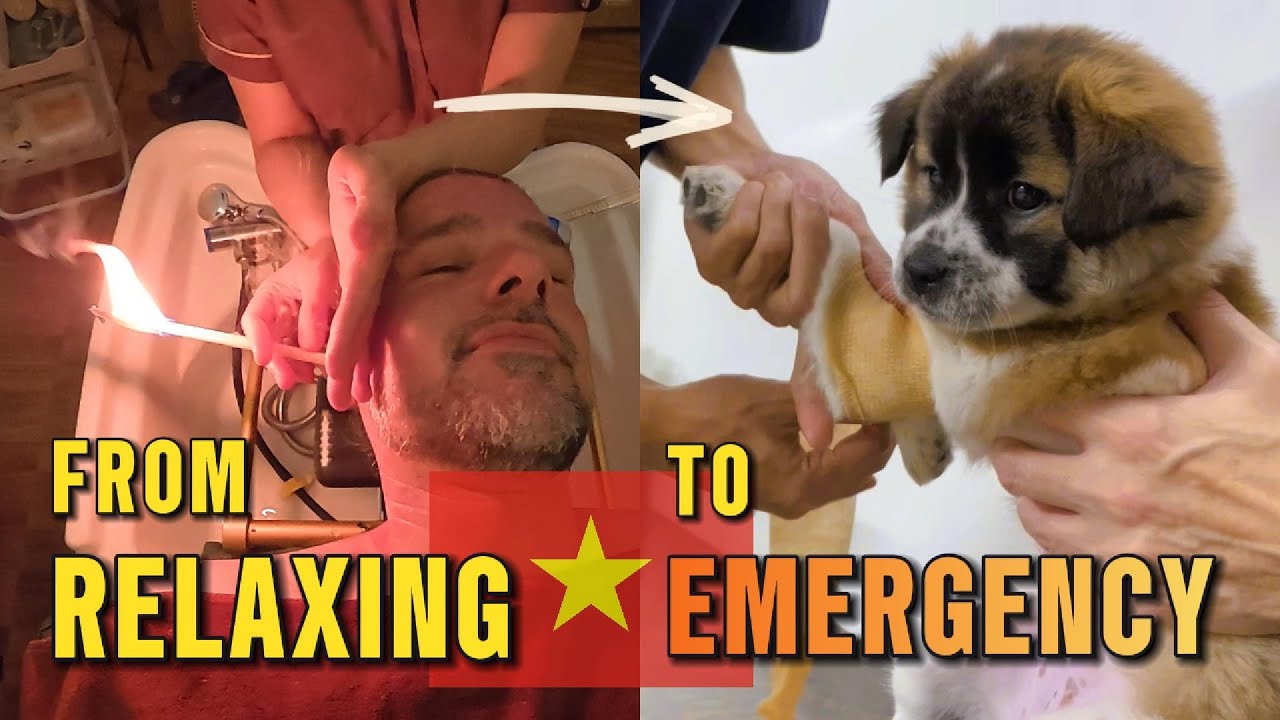 DA NANG Vietnam - Burning Ear Candles & an Unexpected Emergency 🇻🇳