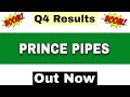 Prince Pipes Q4 Results 2026 | Prince Pipes Results Today | Prince Pipe Share Latest News Today |