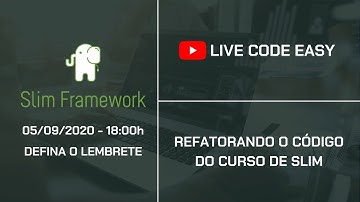 APIs REST com PHP 7 e Slim Framework - Refatorando