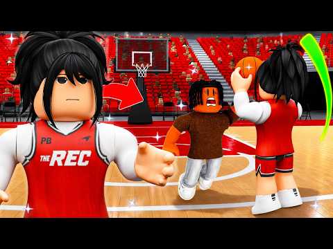 This CENTER Build is TAKING OVER THE REC IN Roblox Playground Basketball (INSANE!)