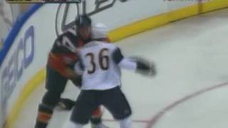 Eric Boulton vs Nick Boynton Oct 11, 2008