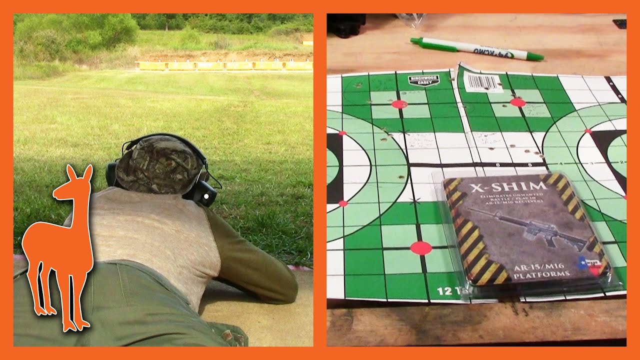 XShim ReTest Rock River Arms AR15 Accuracy with FMJ and BTHP Ammunition YouTube