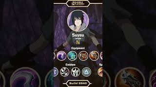 Build Hero jungle dan exp lane