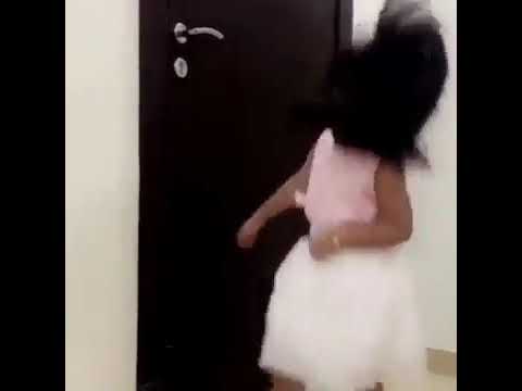 رقص بنت على شيلة وش تبن