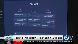 MORNING BUSINESS REPORT: Study warns of AI mental health risks for teens