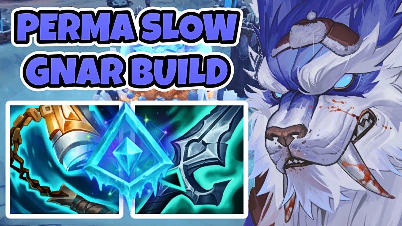 Сборка Гнара в режиме PERMA SLOW WINTER — это так весело!!! Геймплей 15-го сезона Гнара (League o...