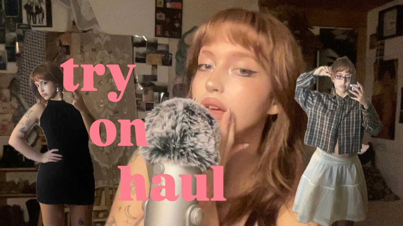 ASMR ITA - TRY ON HAUL MERCATO💗✨ pure whispering