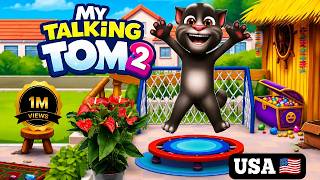 My Talking Tom 2 😻 놀라운 뒷마당 모험 라이브 🙀🤯🎉 | 제269화 screenshot 4
