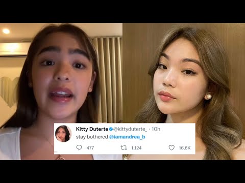 Andrea Brillantes PINAHIYA ni Kitty Duterte Matapos Siyang imention Nito sa Twitter